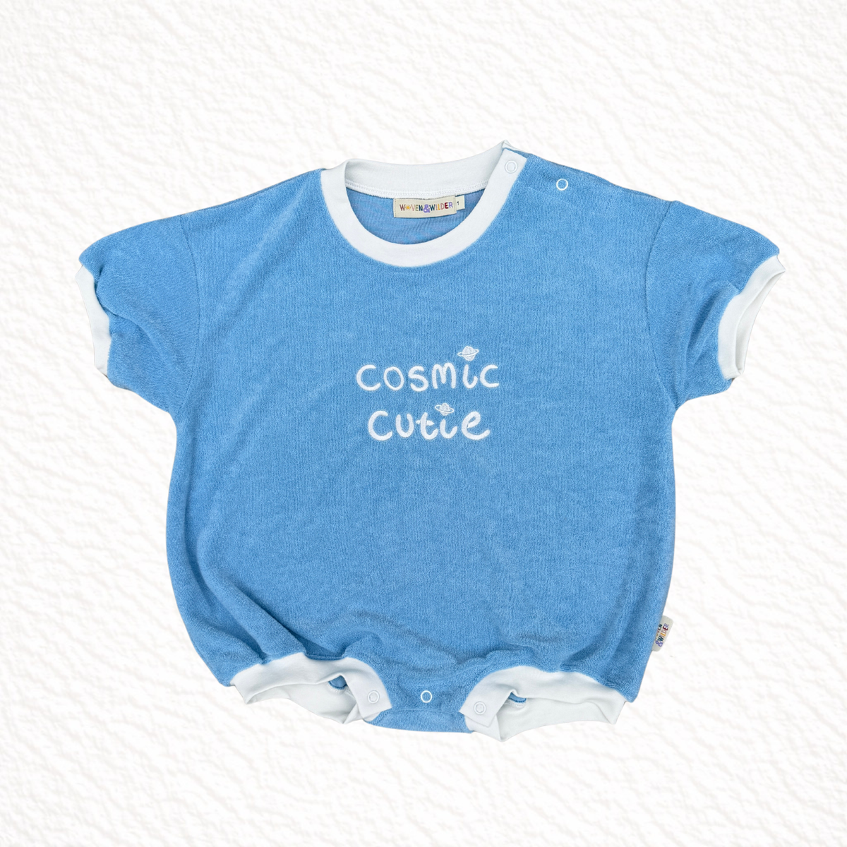 Cosmic Cutie Romper - Blue
