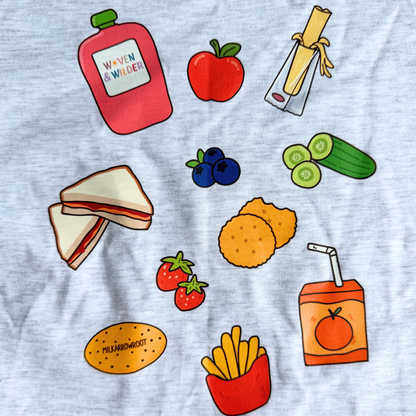 Mini Attitude Tee - Feeling Snacky