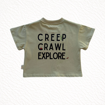 Creep, Crawl, Explore Tee - Woven & Wilder x Krystel