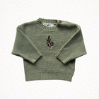Classic Knit Jumper - Woodland Sage