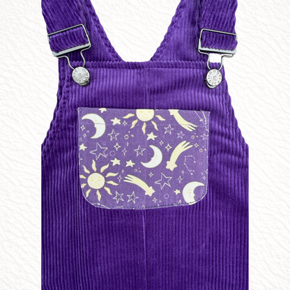 Interstellar Overalls - Mystic Violet