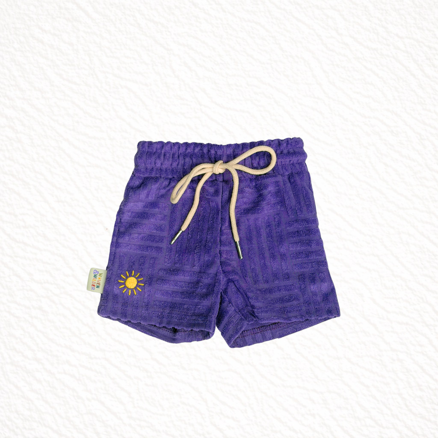 Sunseeker Shorts - Midnight Orchard