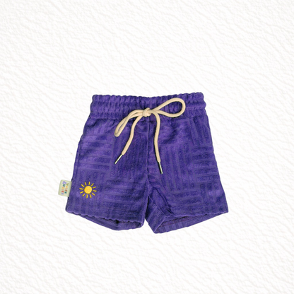 Sunseeker Shorts - Midnight Orchard