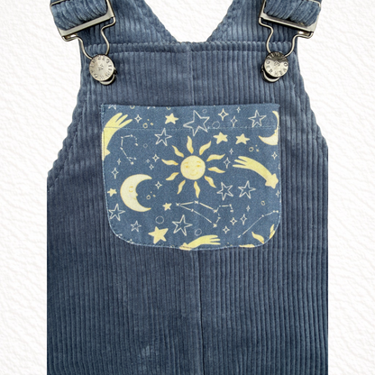 Interstellar Overalls - Midnight Blue