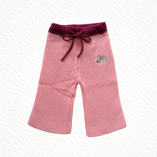 Classic Knit Pants - Petal Dust