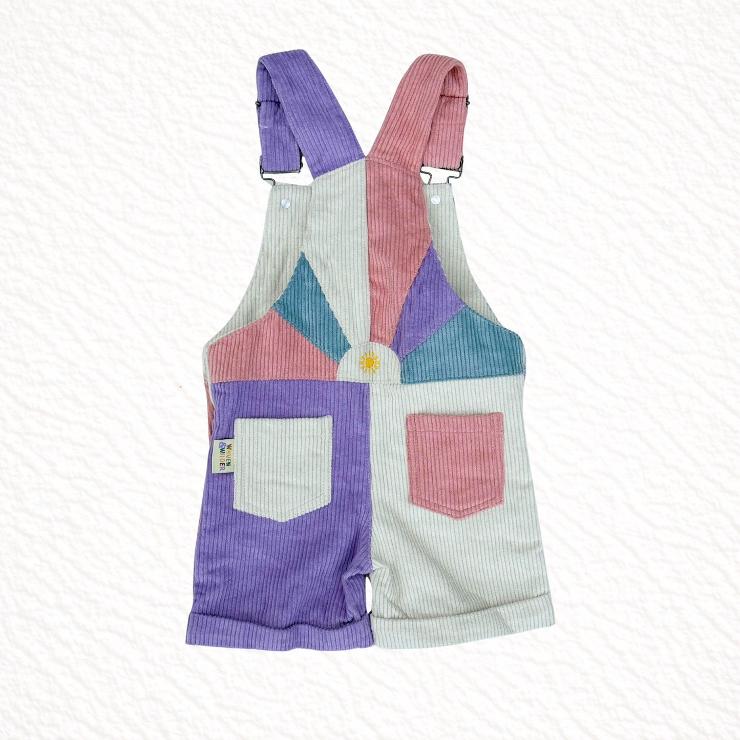 Woven & Wilder Overalls - Wildflower Pink