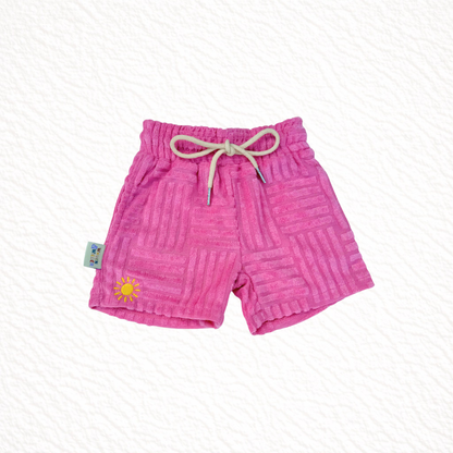 Sunseeker Shorts - Pink Skies