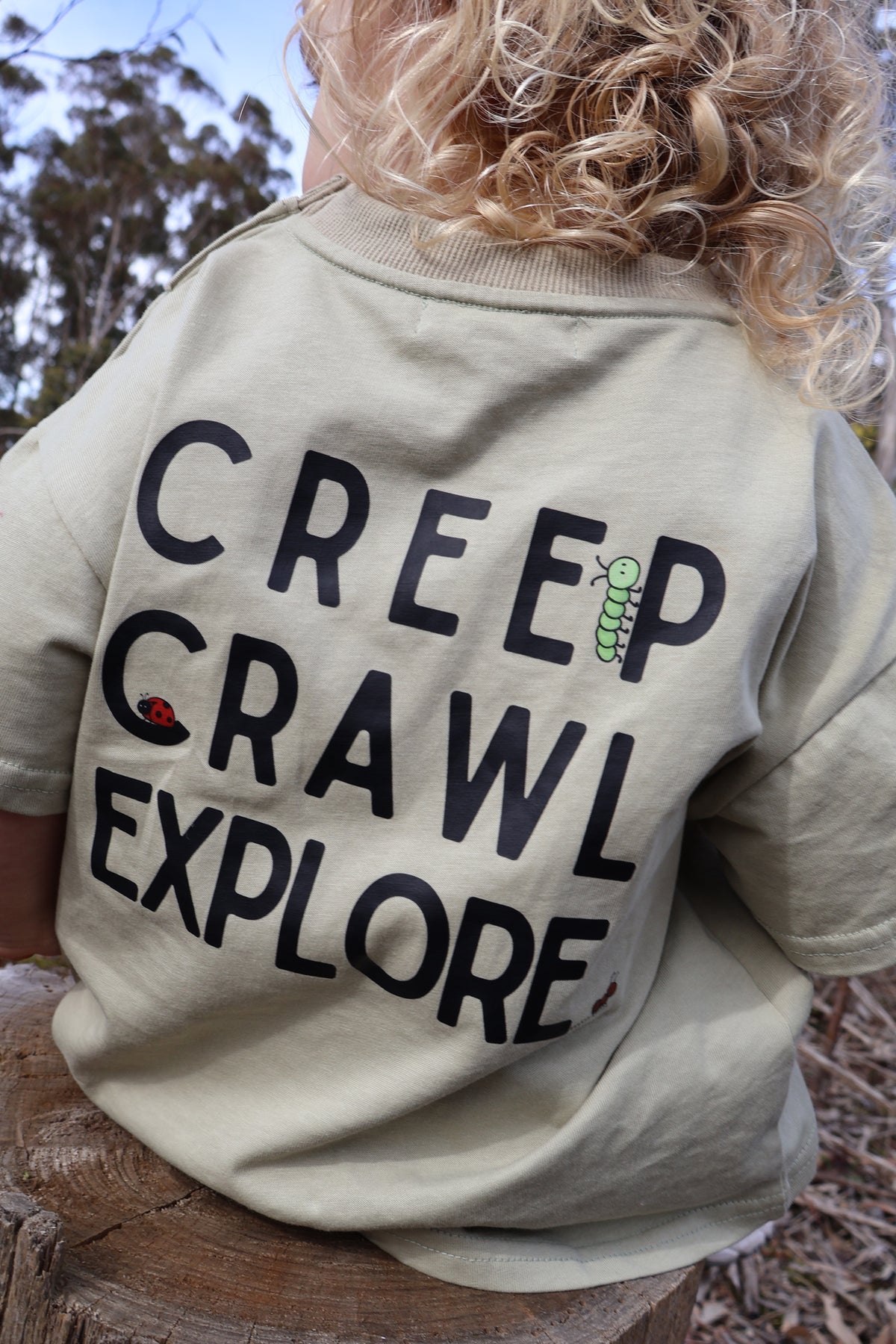 Creep, Crawl, Explore Tee - Woven & Wilder x Krystel
