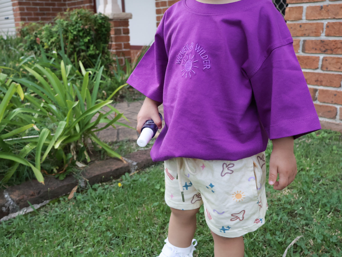 Bold Basics Tee - Grape Pop