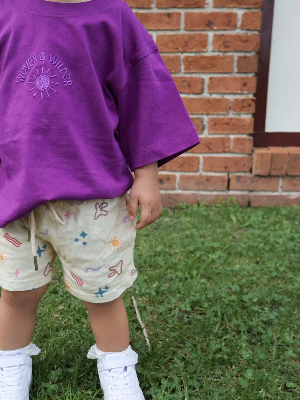Bold Basics Tee - Grape Pop