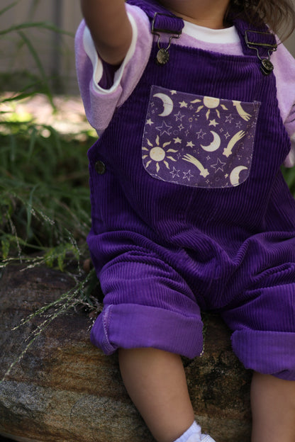 Interstellar Overalls - Mystic Violet