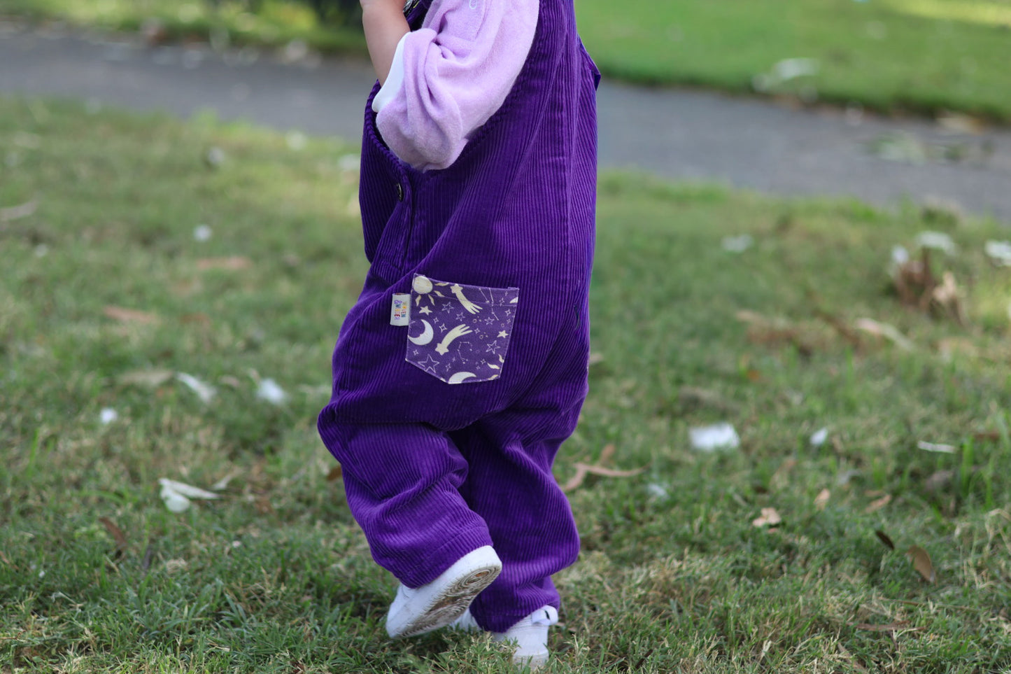 Interstellar Overalls - Mystic Violet