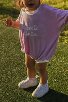Cosmic Cutie Romper - Purple